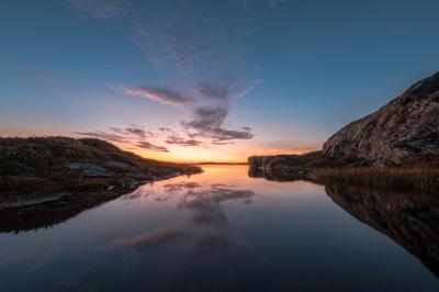 Gorgeous Calm Lake View at Sunset – Free Download Stock Photo