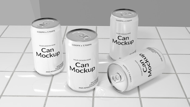 Mockup of Packaging on Background – Free Download