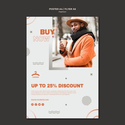 Fashion Discount Offer Flyer Template – Free Download