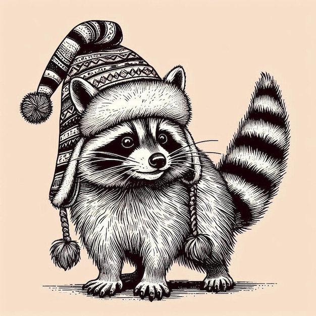 Raccoon in a Hat – Free Download Free Stock Photo