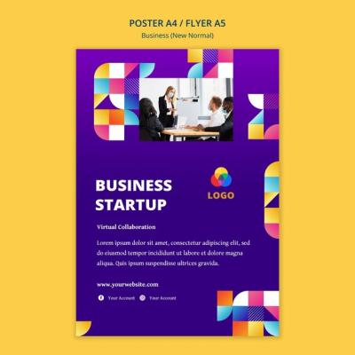 Business New Normal Poster Theme – Free Download