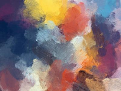 Abstract Watercolor Background: Hand-Drawn Brushstrokes and Oil Painting – Free Download