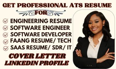 I Will Write Engineering Resumes for Technical, IT, FAANG, and Software Engineering Careers