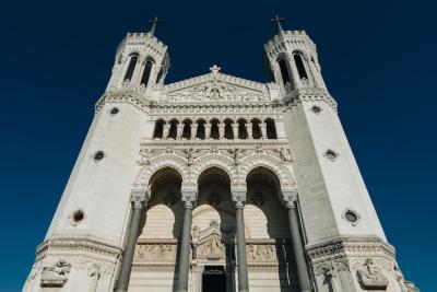 Notredamedefourviere Basilica in Lyon – Free Download Stock Photo