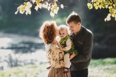 The Mother and Father Embracing Their Daughter – Free Stock Photo, Download Free Stock Photo