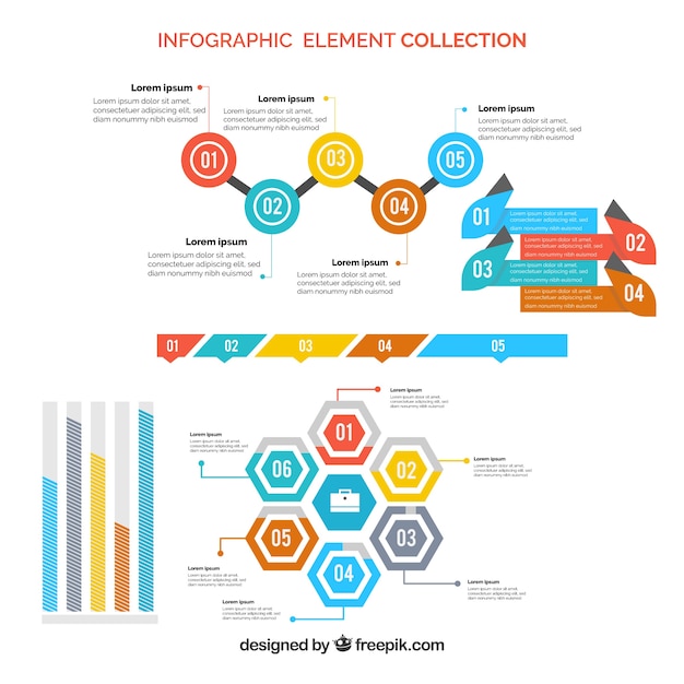 Collection of Infographic Elements – Free to Download