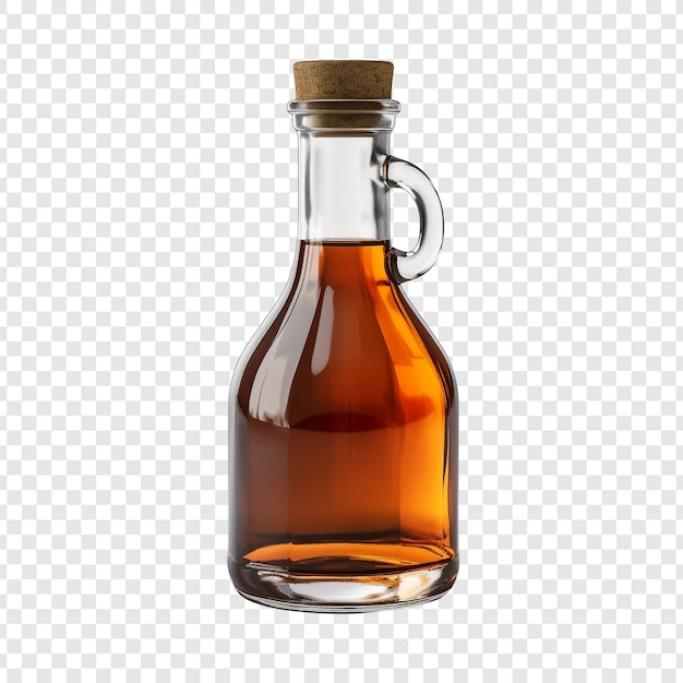 Vinegar Bottle Isolated on Transparent Background – Free Download