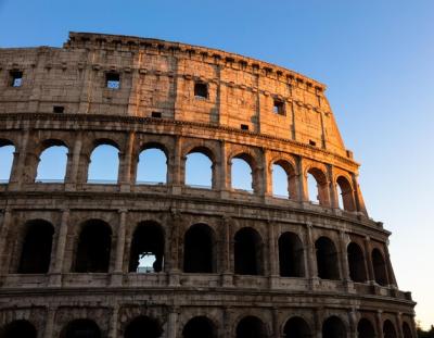 Low Angle View of Historical Building Against Clear Sky – Free Stock Photo for Download