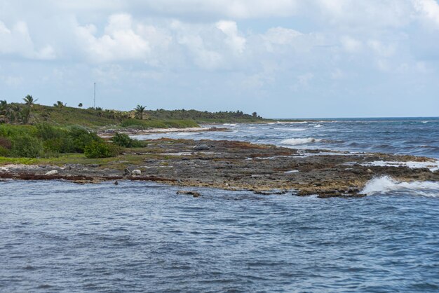 Beautiful Blue Sea Water Tide and Sky – Free Download