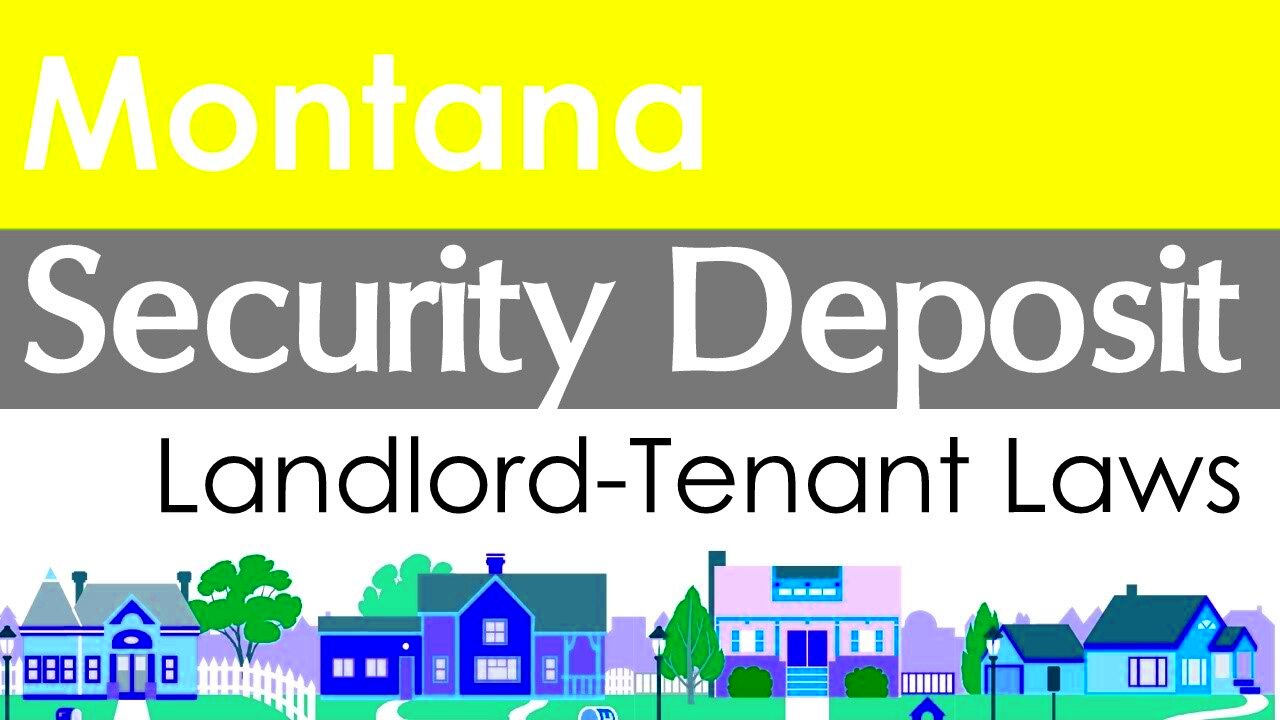 Montana Security Deposit Laws for Landlords and Tenants YouTube