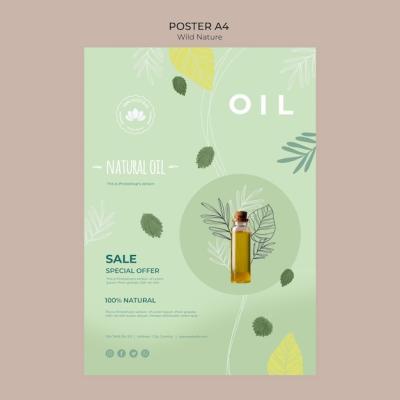 Wild Nature Poster Featuring Natural Oil – Download Free Stock Photo