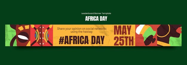 Africa Day Celebration Banner Template – Free to Download