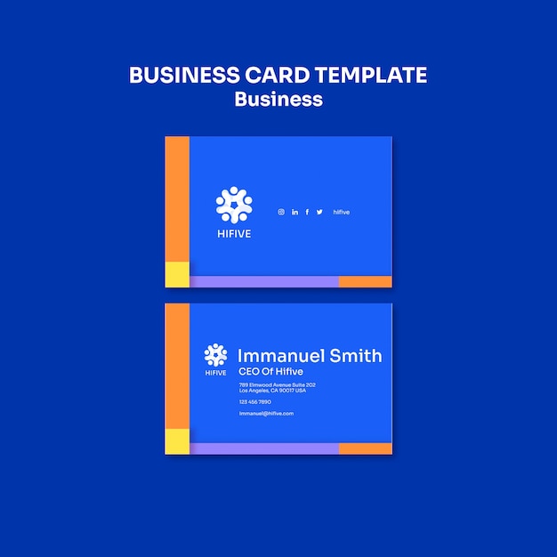 Professional Business Template Design for Easy Customization – Free Download