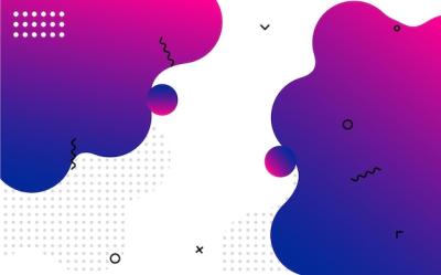 Modern Fluid Vector Background for Social Media and Websites – Free Download