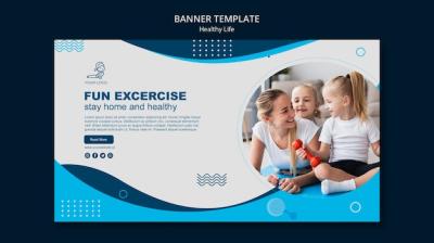 Healthy Life Concept Banner Design – Free Stock Photo Download