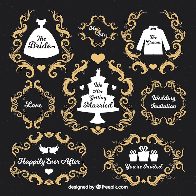 Ornamental Decoration Pack for Weddings – Free Download