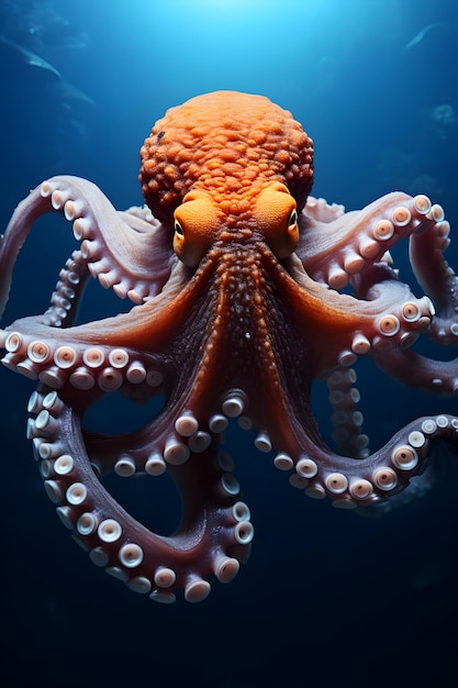 Discover the Fascinating Octopus, a Cephalopod from the Octopodidae Family – Free Stock Photo Download