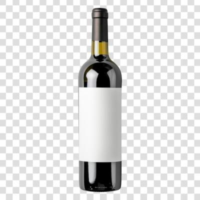 Mockup of Wine Bottle Label – Free Download