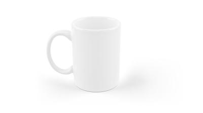 White Ceramic Mug Mockup for Stunning Presentations – Free Download