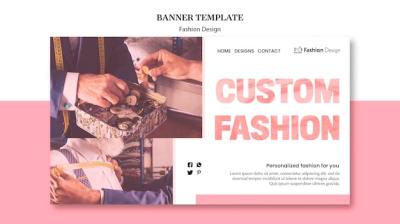 Fashion Design Banner Template – Free to Download