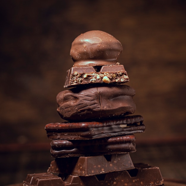 Delicious Types of Chocolate Stack – Free to Download