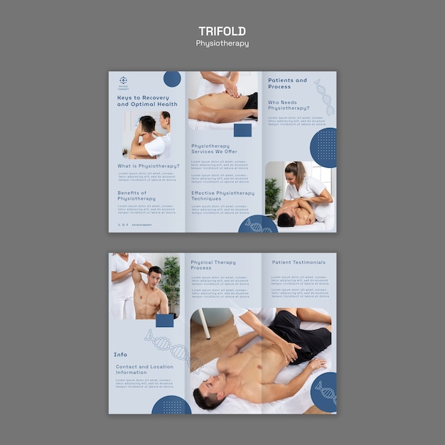 Physiotherapy Template Design for Professionals – Free Download