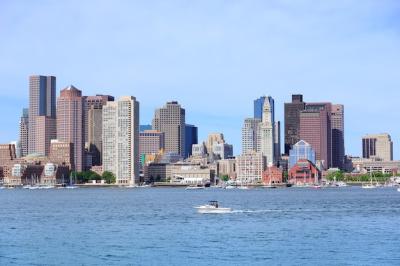 Boston Downtown with Boat – Free Download