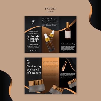 Cosmetic Template Design – Free to Download, High-Quality PSD Template