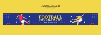 Soccer Tournament Template Design – Download Free Stock Photo