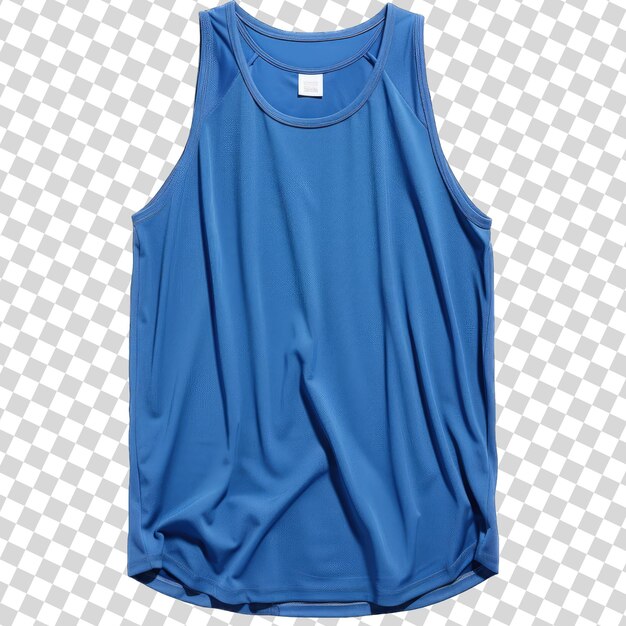 A Blue Tank Top with a White Label – Free Stock Photo for Download