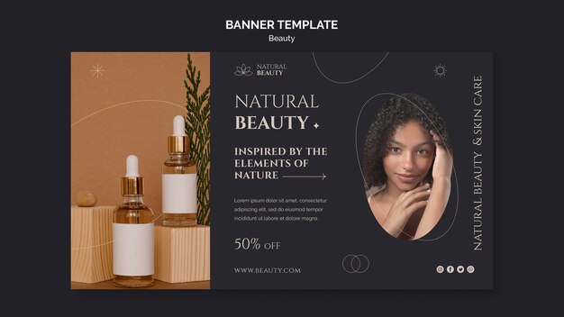 Minimalist Beauty Template Design – Free Download