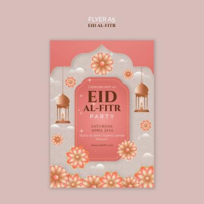 Eid al Fitr Celebration Template for Free Download