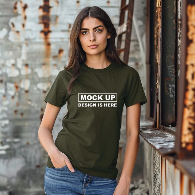 Tshirt Mockup Collection: Girls, Sweatshirts, and Women’s Apparel – Free Download