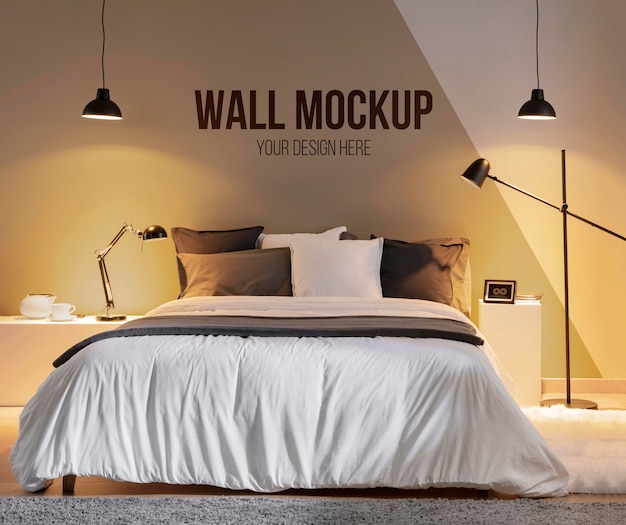 Minimal Mock-Up Wall for Interior Design – Free Stock Photo, Download for Free