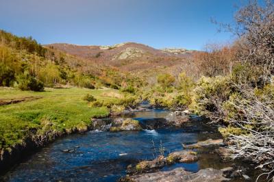 Mountain Landscape with Wild River – Free Download