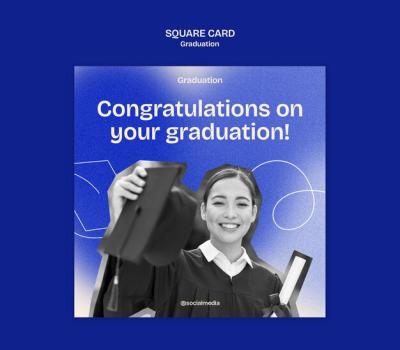 Graduation Template Design – Free to Download