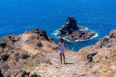 Female at Punta Gorda Port, La Palma, Canary Islands, Spain – Free Stock Photo, Download for Free