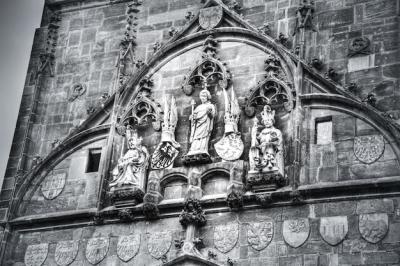 Charles Bridge Gate in Prague – Free Stock Photo for Download