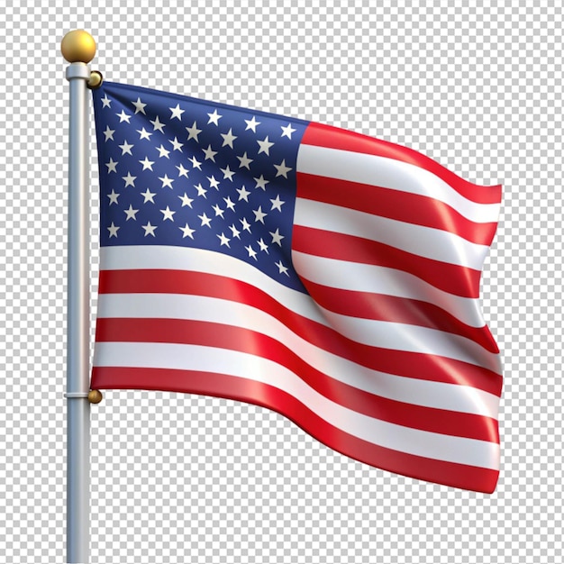 Veterans Day 3D Cartoon Style with American Flag – Free Stock Photo Download