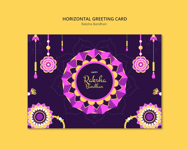 Raksha Bandhan Template Design – Free Download