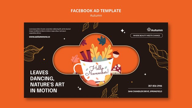 Autumn Vibes Social Media Promo Template – Free Download