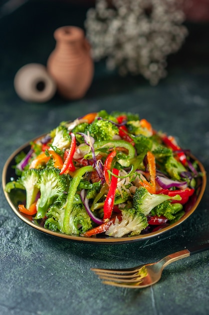 Delicious Vegan Salad with Fresh Ingredients – Free Download