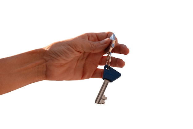 Hand-Held Keys Isolated – Free Stock Photo for Download