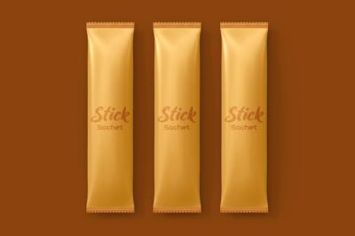 Stick Sachet Mockup – Free Download