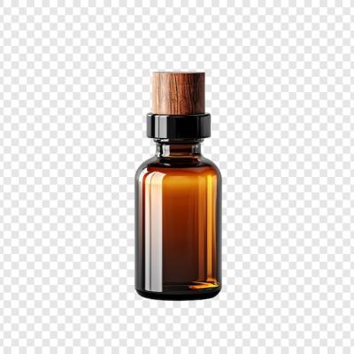 Essential Oil Bottle Isolated on Transparent Background – Free Download