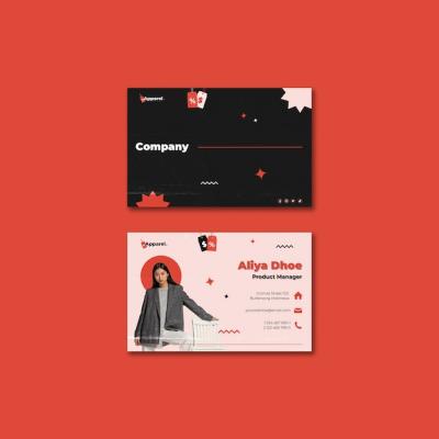 Fashion Business Cards Template – Free Download, Free Stock Photo