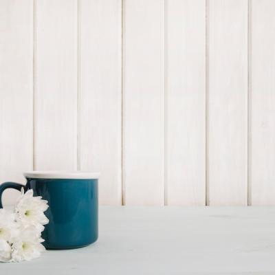 White Flowers Beside a Mug – Free Stock Photo, Download for Free