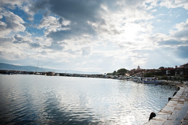 Sunrise on the Coast of Nessebar, Bulgaria – Free Download