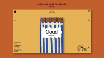 Winter Season Landing Page Template – Free Download