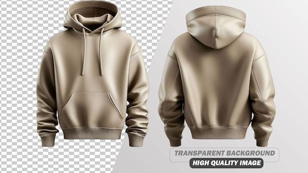 Hoodie Mockup Transparent Background for Easy Customization – Free Download